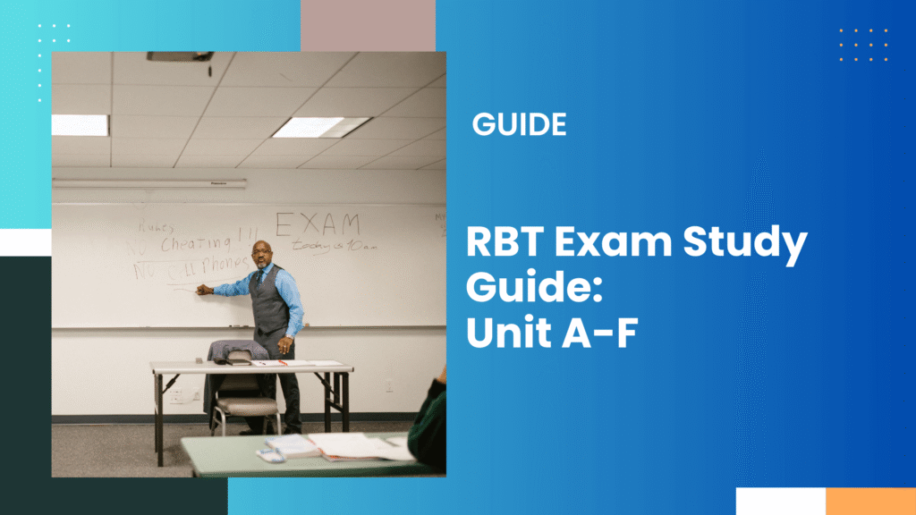RBT Exam Study Guide