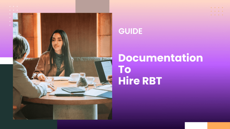 Documentation To Hire RBT